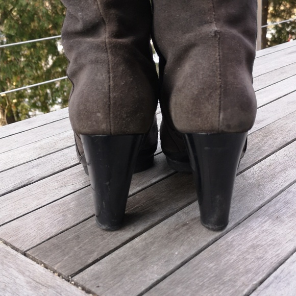 La Canadienne tall suede boots - Picture 10 of 16